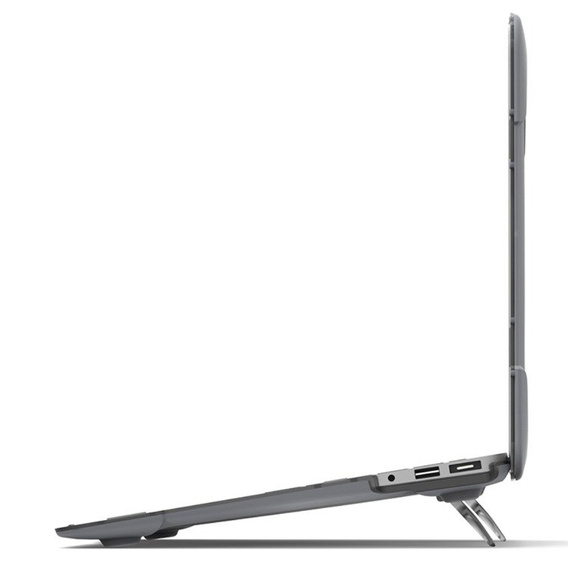 Чехол Kickstand Full Protection для Macbook Air 13 A1369/A1466 - Grey
