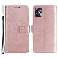 Чохол-книжка для Motorola Moto G13 / G23, Mandala Flower, рожевий rose gold