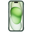 Чохол для iPhone 15, ERBORD Armor Mag, зелений