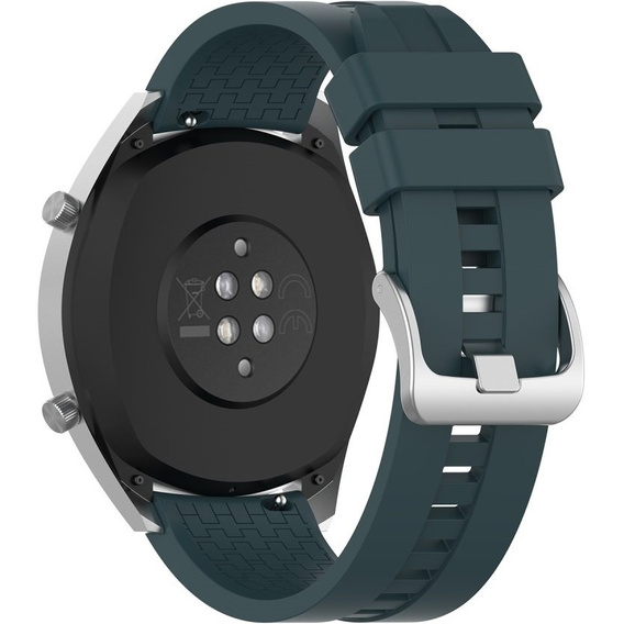 Резиновый браслет для Huawei Watch GT / Watch GT 2 Huawei Watch GT / Watch GT2, Dark green