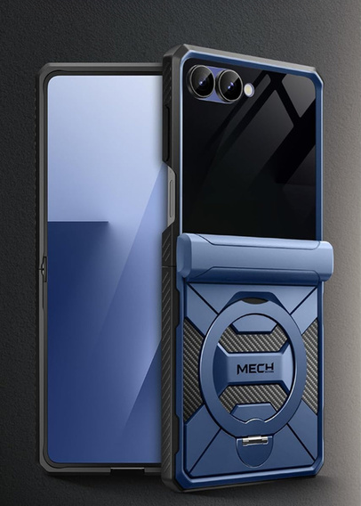 Чохол Tongate MECH з MagSafe для Samsung Galaxy Z Flip7 FE / Z Flip6, зелений