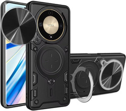 Бронированный чехол для Honor Magic 6 Lite 5G, CamShield Slide, чёрный