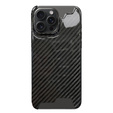 Чохол для iPhone 15 Pro, Carbon Fiber, чорний