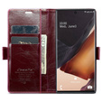 Флип-кейс CASEME для Samsung Galaxy Note 20 Ultra, Waxy Textured, красный