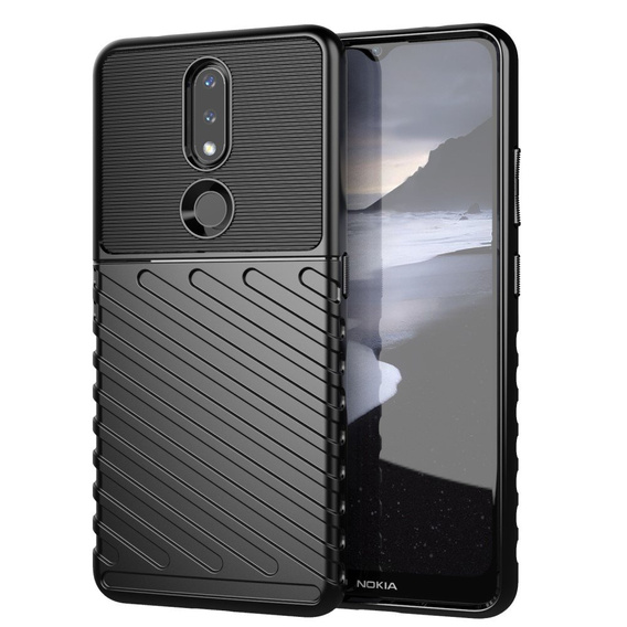 Чехол до Nokia 2.4, Thunder, чёрный