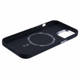 Чохол для iPhone 13, Carbon Fiber MagSafe, чорний