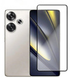 3D загартоване скло для Xiaomi Poco F6, чорна рамка