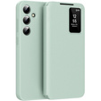 Фліп-чохол для Samsung Galaxy S24, Smart View Wallet, зелений