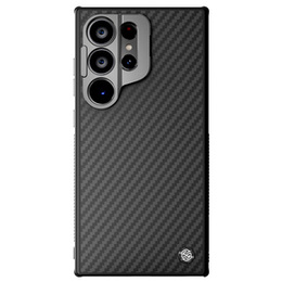 Чехол для Samsung Galaxy S24 Ultra, бронированный Nillkin, Carboprof Case, для Magsafe, чёрный