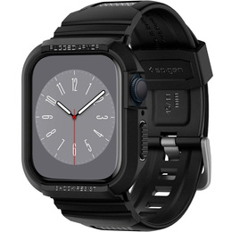 Чехол ремешок SPIGEN до Apple Watch 4/5/6/7/SE 44/45mm, Rugged Armor Pro, Black