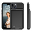 Чехол-аккумулятор 8500 мАч для iPhone 15 Plus, черный