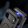 Бронированный чехол для Google Pixel 10 Pro XL, для MagSafe, матовый, черный