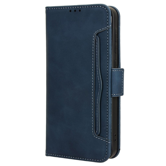 Откидной чехол для Samsung Galaxy A55 5G, Card Slot, синий