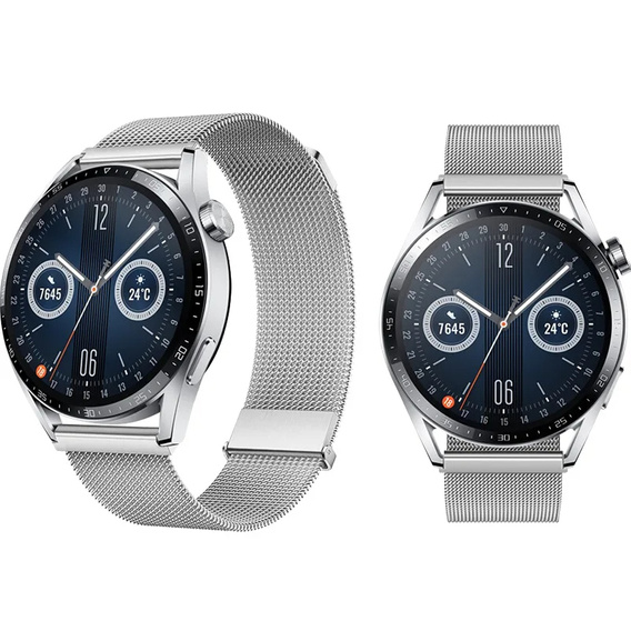  Milanese Браслет для годинників 20mm, Black