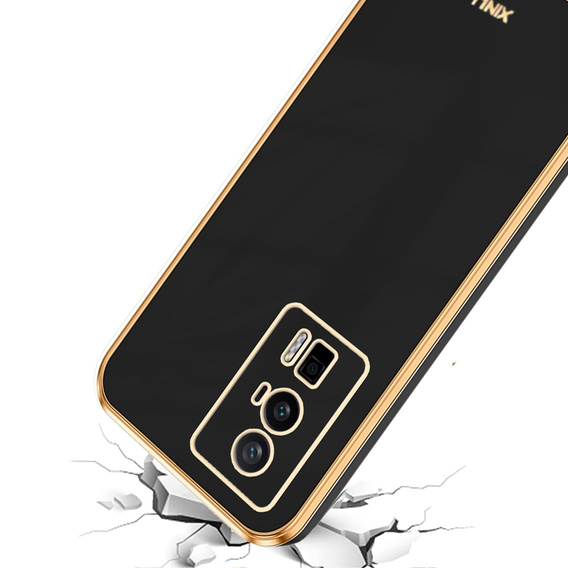 Чохол для Poco F5 Pro 5G, Glamour CamShield, чорний