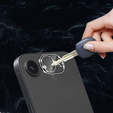 Загартоване скло камери для iPhone 16E, прозорий