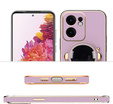 Чoхол до Oppo Reno 13F / Oppo Reno 13FS, Astronaut, фіолетовий