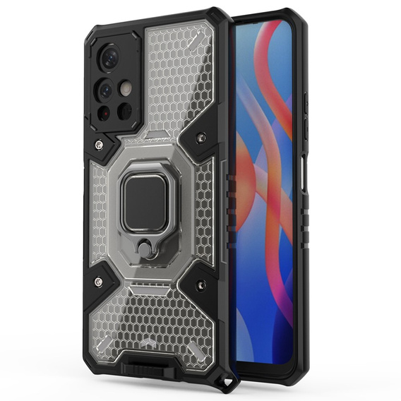 Панцирный чехол Honeycomb для Xiaomi Poco M4 Pro 5G / Redmi Note 11S 5G, Grey