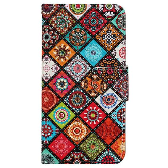 Чохол-книжка для Xiaomi Redmi 13C / Poco C65, Wallet, Ethnic Style, різнокольоровий
