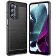 Чехол до Motorola Moto G200 5G, Carbon, чёрный