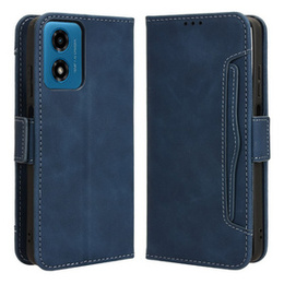 Откидной чехол для Motorola Moto G24 / G24 Power / G04, Card Slot, синий