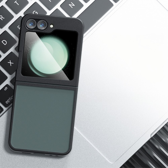 Чoхол до Samsung Galaxy Z Flip7 FE / Z Flip6, Fusion Hybrid, чорний