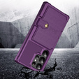 Чехол для Samsung Galaxy S24 Ultra, Card Holder Kickstand, фиолетовый