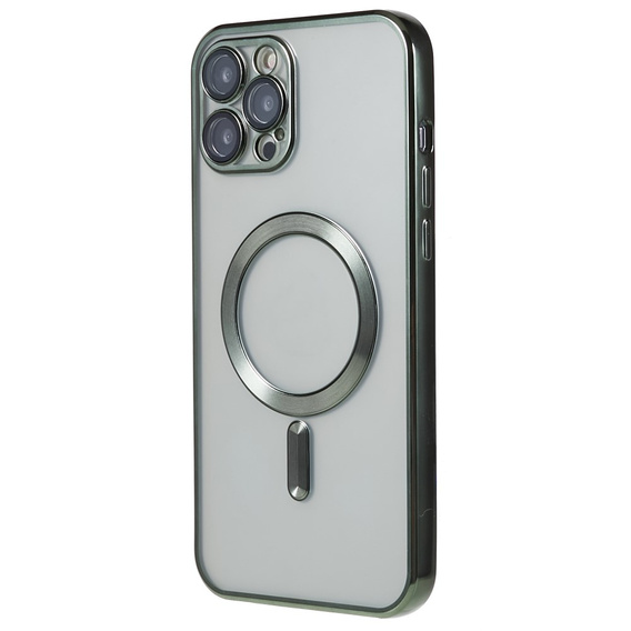 Чехол до iPhone 12 Pro, MagSafe Hybrid, зелёный
