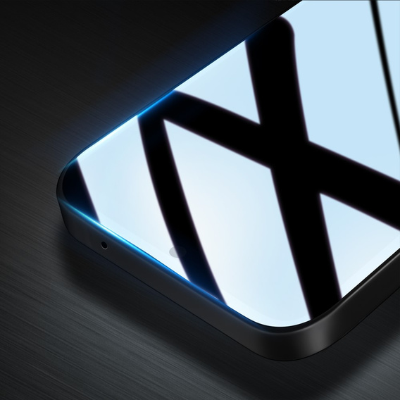 Закаленное стекло для Motorola Edge 50 Pro 5G, Dux Ducis на весь экран, чёрная рама