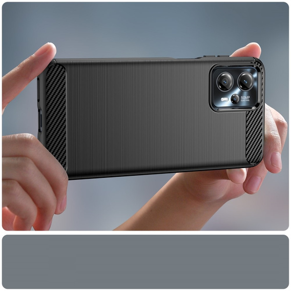 Чoхол до Motorola Moto G23 / G13, Carbon, чорний