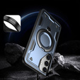 Чехол для Samsung Galaxy S24 FE, Military MagSafe, синий