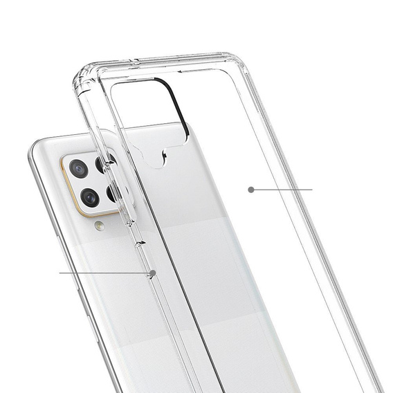 Чoхол до Samsung Galaxy A42 5G, Fusion Hybrid, прозорий