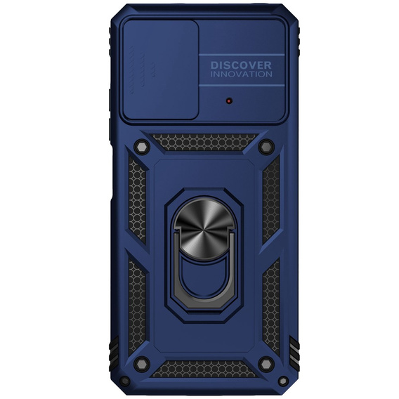 Чехол NOX Camera Slide Xiaomi Poco X4 Pro 5G, CamShield Slide, синий