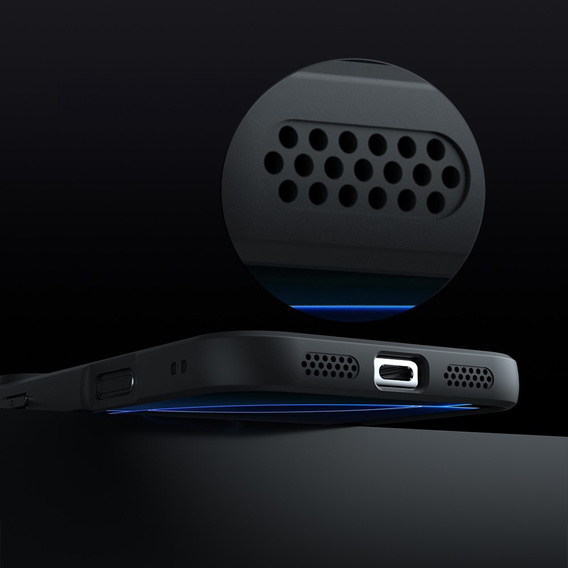 Матовый чехол для iPhone 17, для Magsafe, матовый черный