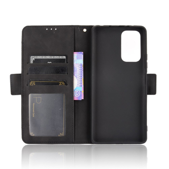 Футляр з клапаном для Xiaomi Redmi Note 10 Pro, Card Slot, чорний