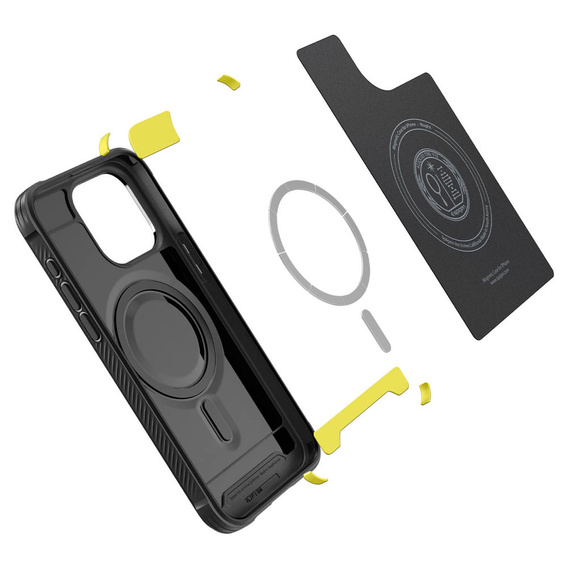 Чехол Spigen до iPhone 15 Pro Max, Rugged Armor MagSafe