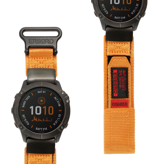 Нейлоновий ремінець ERBORD MP84 Quickfit для годинників Garmin Fenix 5X/6X/6X PRO/7X (розмір M/L)