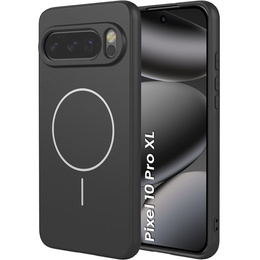 Силіконовий чохол для Google Pixel 10 Pro XL, для MagSafe, чорний