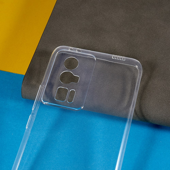 Тонкий корпус для Xiaomi Poco F5 Pro 5G, Slim, прозрачный