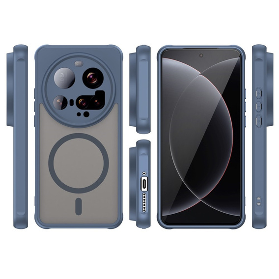 Чохол для Xiaomi 15 Ultra, для MagSafe, ERBORD Matt Case, м'яти