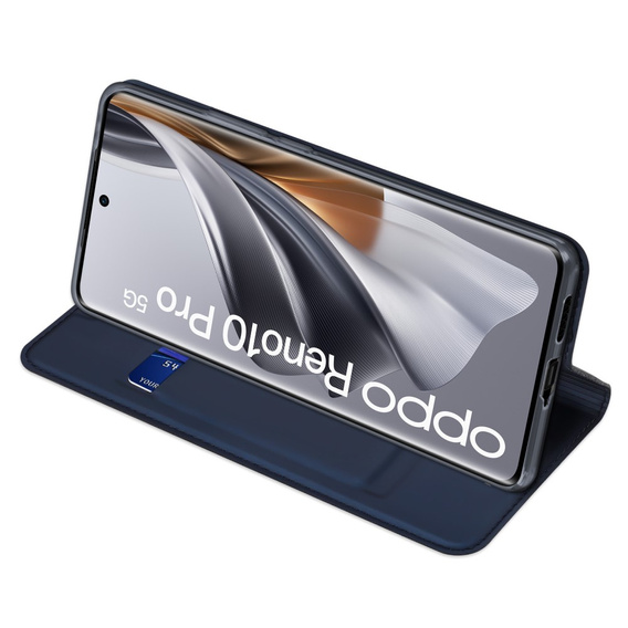 Чехол Dux Ducis до Oppo Reno 10 / 10 Pro, Skinpro, синий