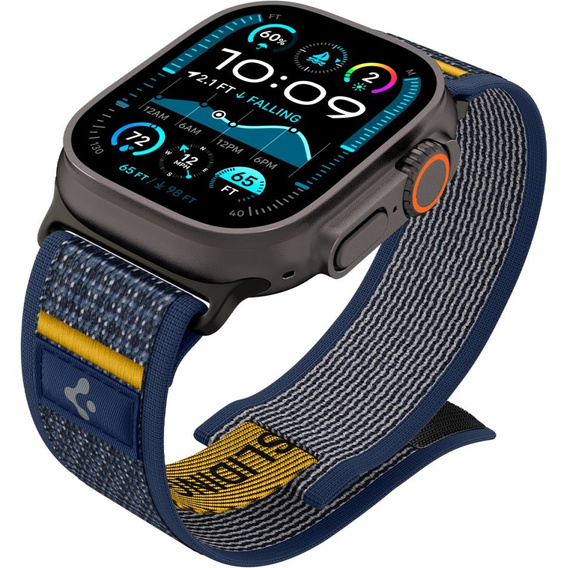 Чехол ремешок SPIGEN до Apple Watch 4/5/6/7/SE 44/45mm, Rugged Armor Pro, Black