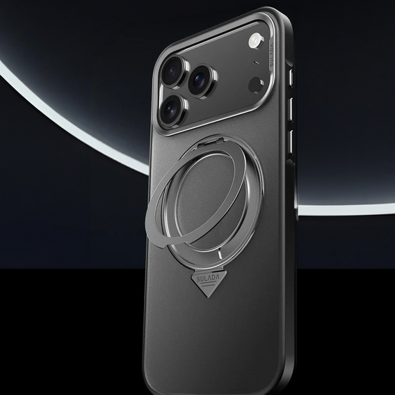 SULADA Magnetic Matte - чохол MagSafe з підставкою для iPhone 17 Pro Max