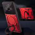 Броньований чохол для Xiaomi Redmi A3, Magnetic Ring, червоний