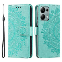 Чохол-книжка для Xiaomi Redmi Note 13 Pro 4G / Xiaomi Redmi Note 14S / Xiaomi Poco M6 Pro 4G, Mandala, зелений