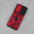 Чохол NOX Camera Slide Xiaomi Redmi 12, CamShield Slide, червоний