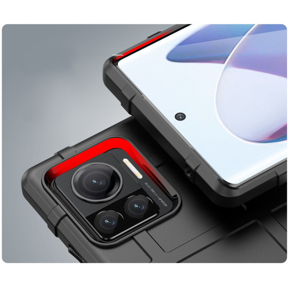 Чoхол до Motorola Edge 30 Ultra 5G, Rugged Shield, чорний