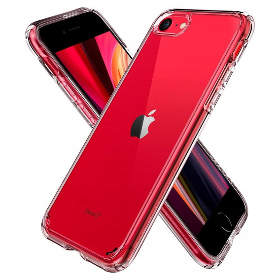 Чoхол Spigen до iPhone 7/8/SE 2020/SE 2022, Ultra Hybrid, Crystal Clear, прозорий