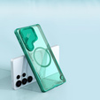 Чохол для Samsung Galaxy S25 Ultra, броньований Nillkin, Icelade Prop, для Magsafe, зелений