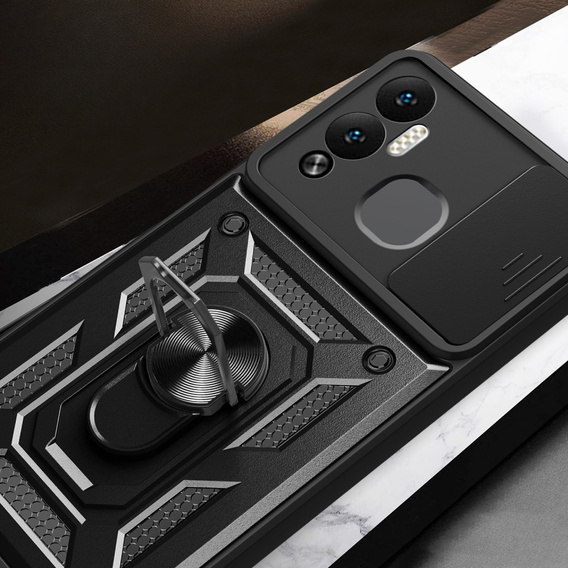 Чохол NOX Camera Slide Infinix Hot 12 Play 4G, CamShield Slide, чорний